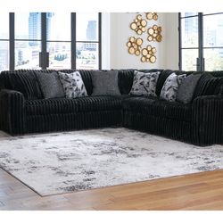 brand New Oversized, 3-Piece Sectional