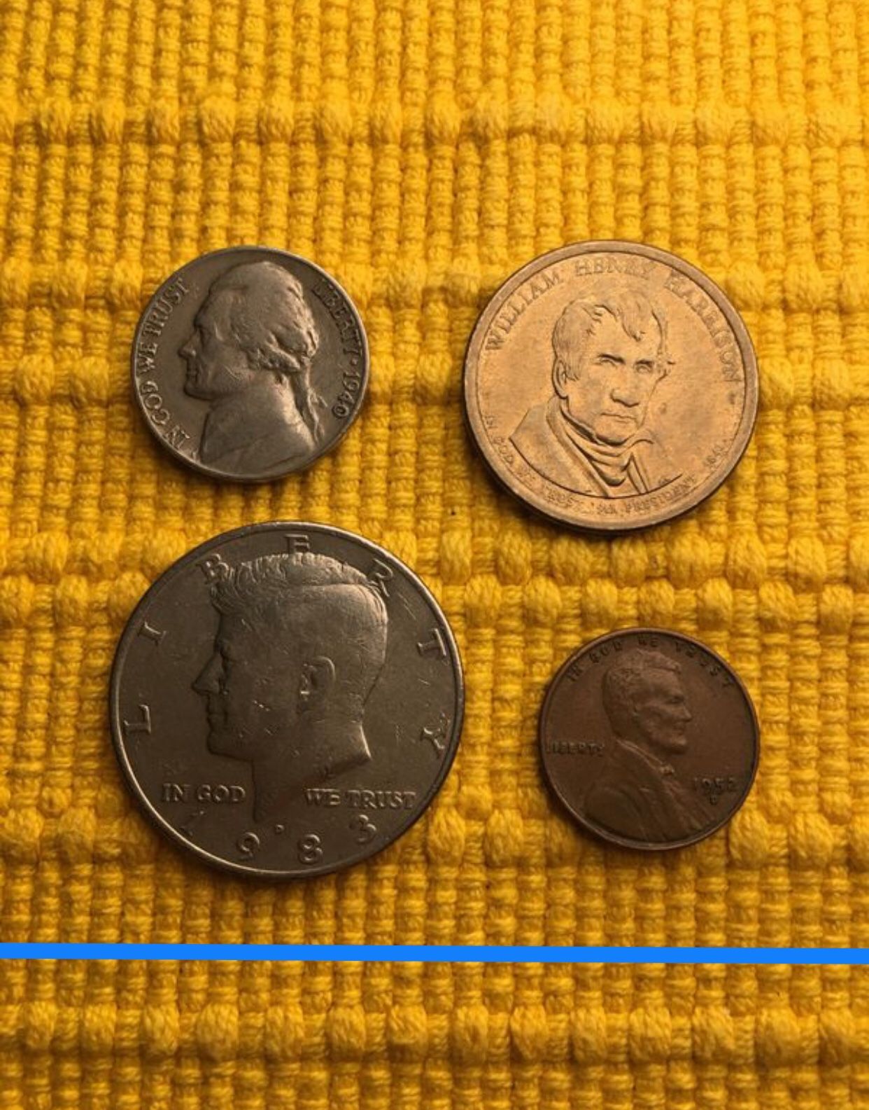 Collectible us coins