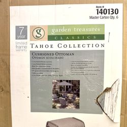 6 Cushioned Ottoman Seats