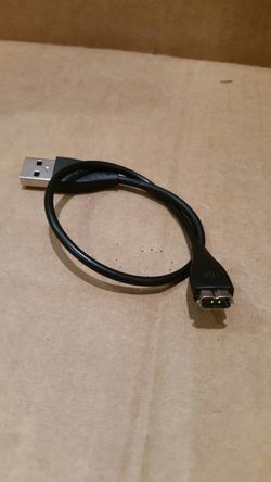 Fitbit charge hr charging cable.