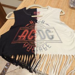 AC/DC T Shirt Ladies Size Small