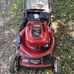 toro self propelled lawnmower 