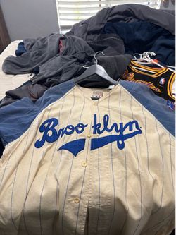 Jackie Robinson Cooperstown Collection Mirage Dodgers MLB Jersey XXL Rare