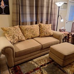 Sofa And Ottoman 