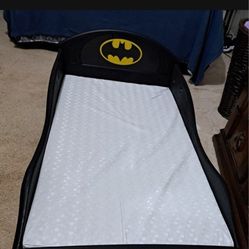 Batman Batmobile Toddler Play And Sleep Bed  Comes With Mattress 