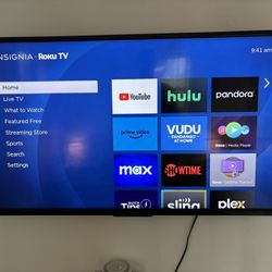 48” Insignia Roku 4K TV