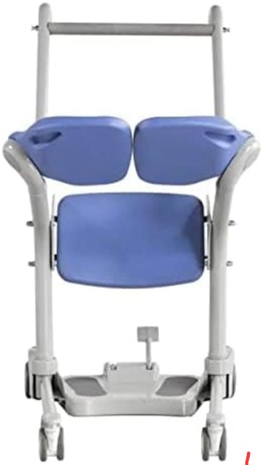 Helsevesen Manual Standing Transfer Aid with Adjustable Legs, Sara Stedy Patient Transport Device, Home Transfer Assist Trolley- Manual Stand Aid - In