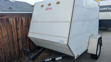 5x8 Carson enclosed trailer