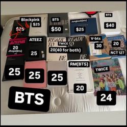 Kpop Albums (prices Are On Photos! Pick Up Only!)