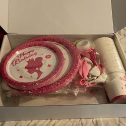 Pink  Birthday Decoration 