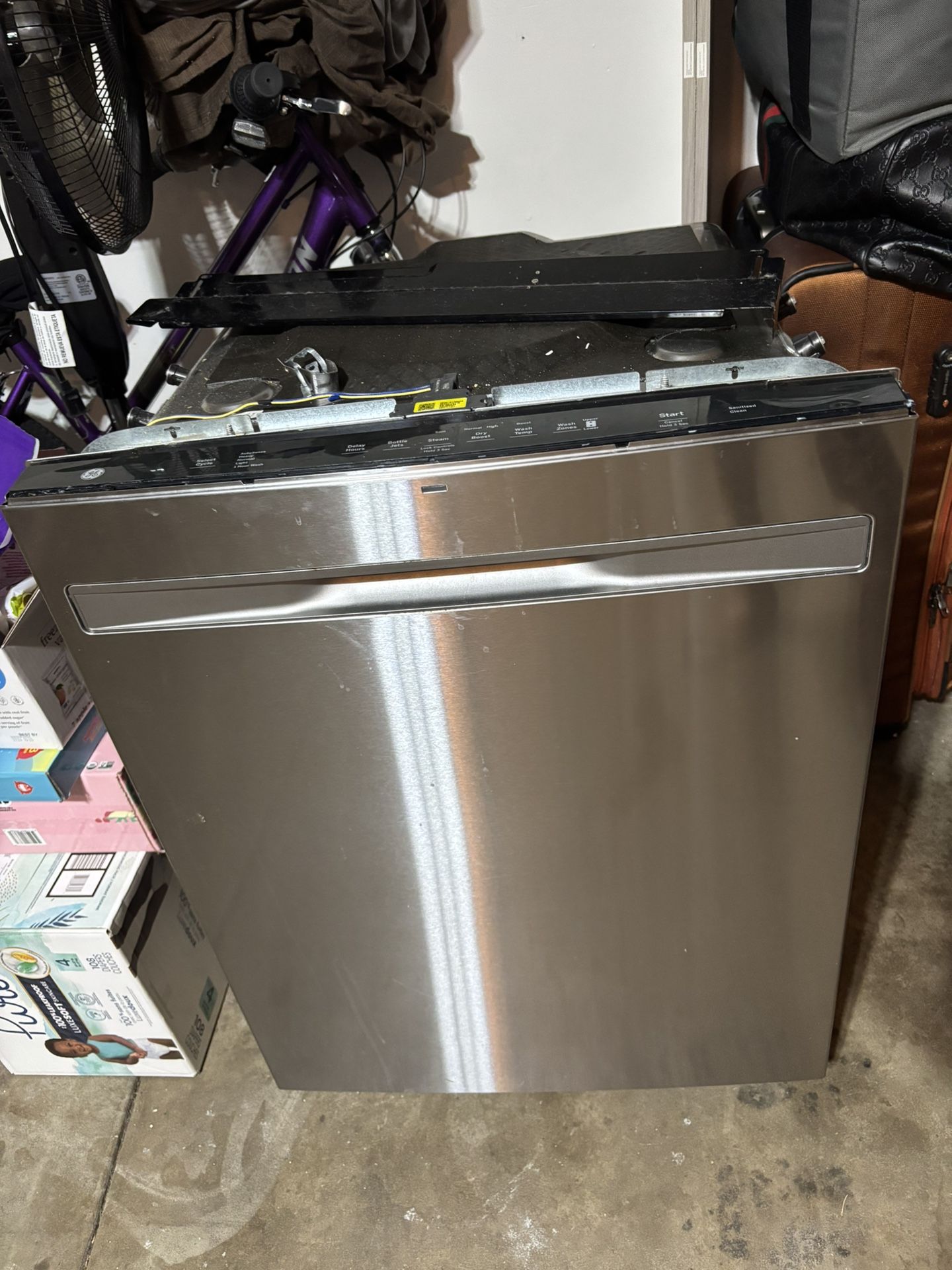 GE Dishwasher Stainless Steel