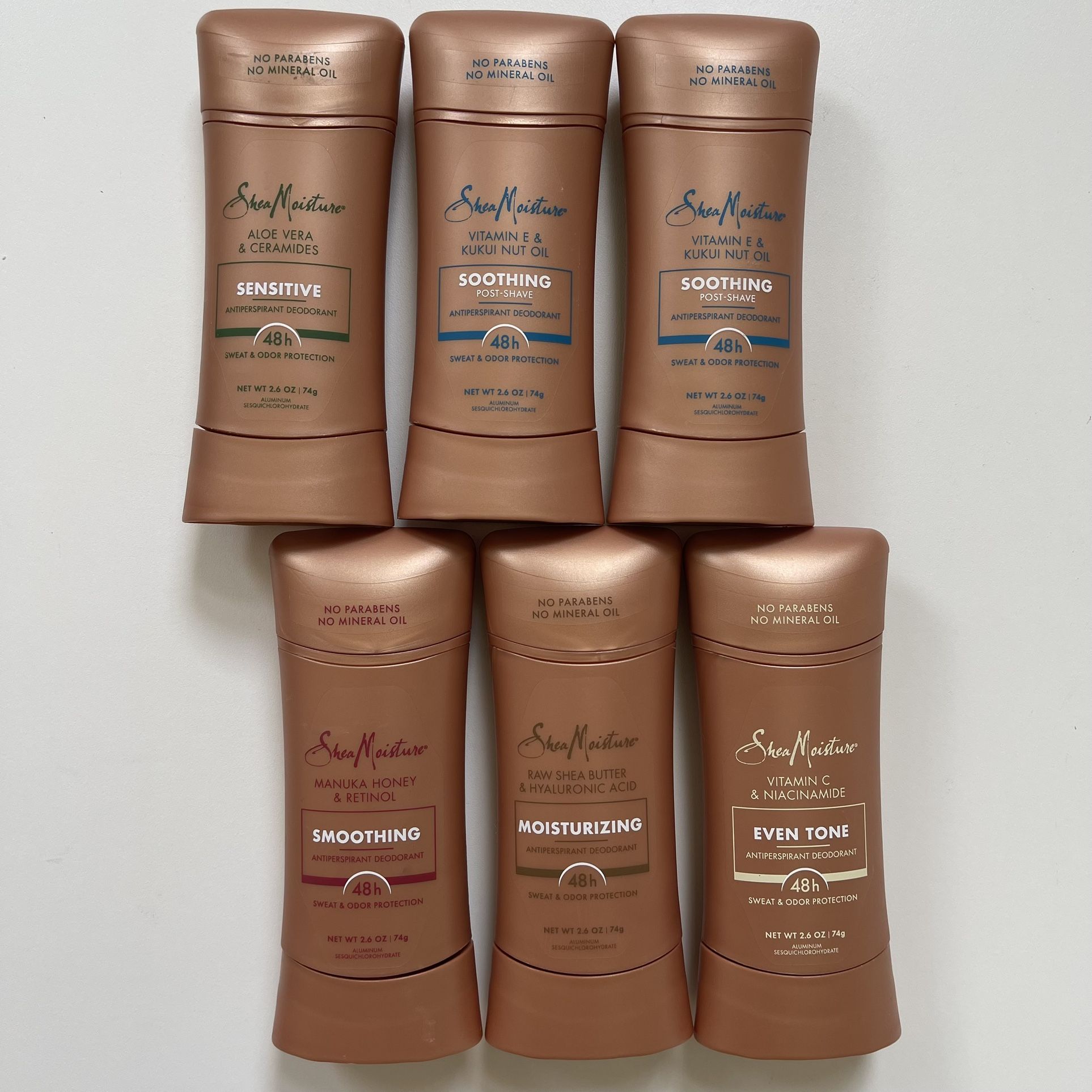 SheaMoisture Moisturizing Women's Antiperspirant Deodorant Stick 2.6 oz , (6) For $25 ( $9.97 At Walmart)
