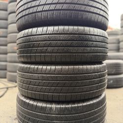4 MICHELIN TIRES 225/65/17 FREE MOUNT AND BALANCE 