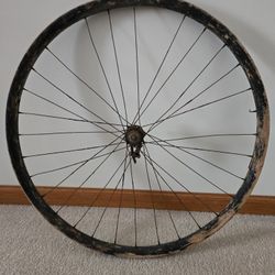 Antique Wooden Rim Bike Wheel 