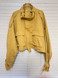 mnml cropped m65 jacket