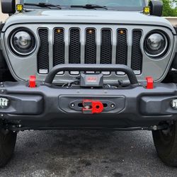 Gladiator RUBICON grille with Led Light Sting Gray (PDN)