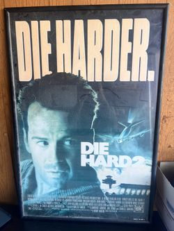 Bruce Willis Die Harder 1990 Movie Poster 