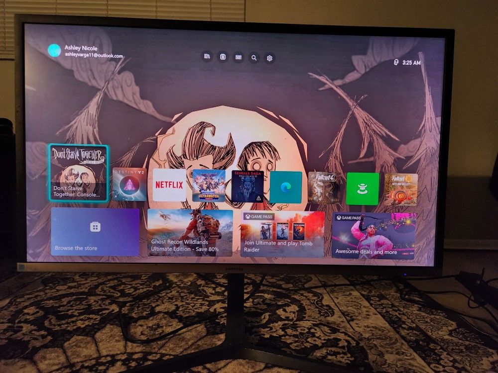 Samsung 32" UH750 QLED UHD Monitor