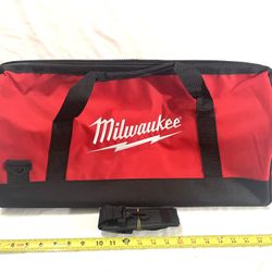 Brand New Milwaukee, Seven Tool Capacity Tool Bag With Shoulder Strap