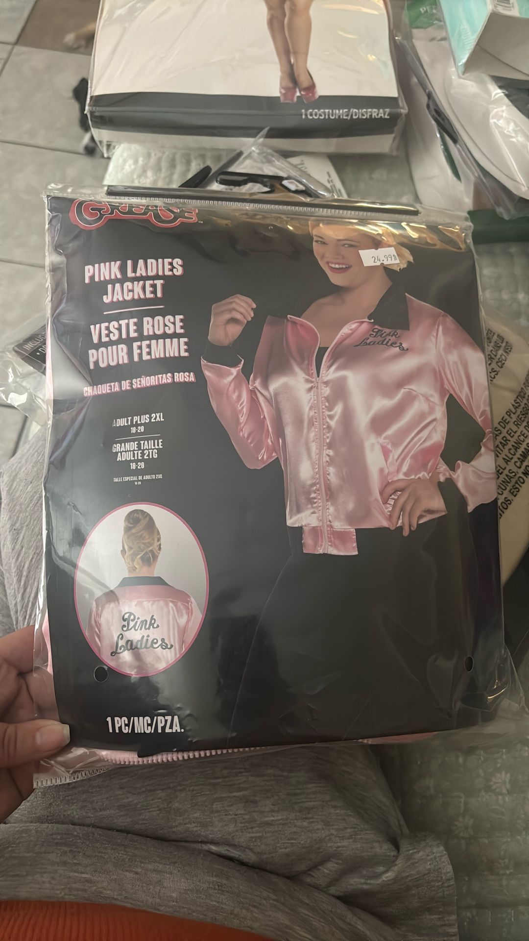 Grease Pink Ladies Jacket Costume