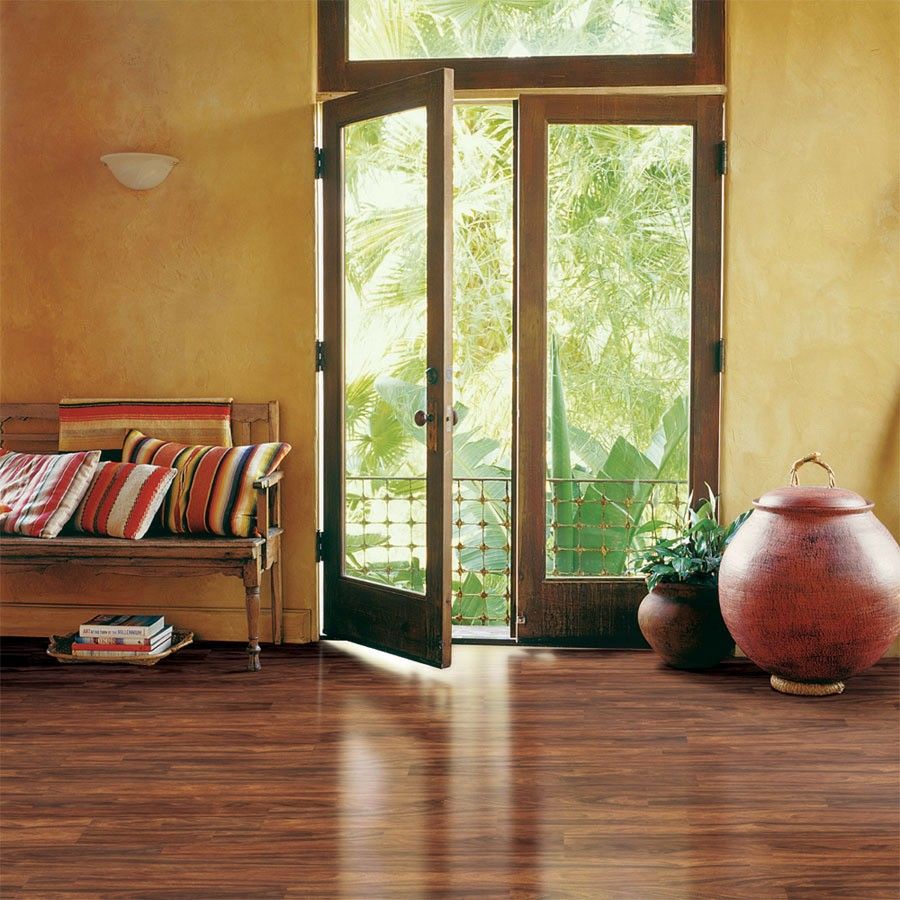 Pergo Vera mahogany wood flooring - Brand new in the box!