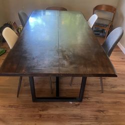 Beautiful Live Edge Dining Table 
