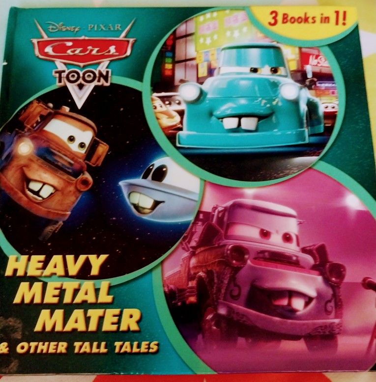 Disney Cars Heavy Metal Mater & Other Tall Tales Storybook 