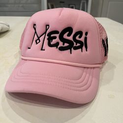 Lionel Messi Inter Miami PINK hat