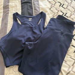 Avia Woman’s Work Out Set Navy Color 