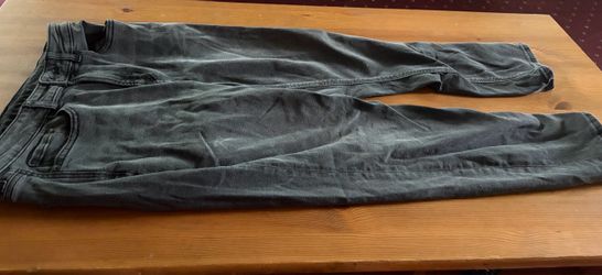 Gray Washed Slim Fit Jeans