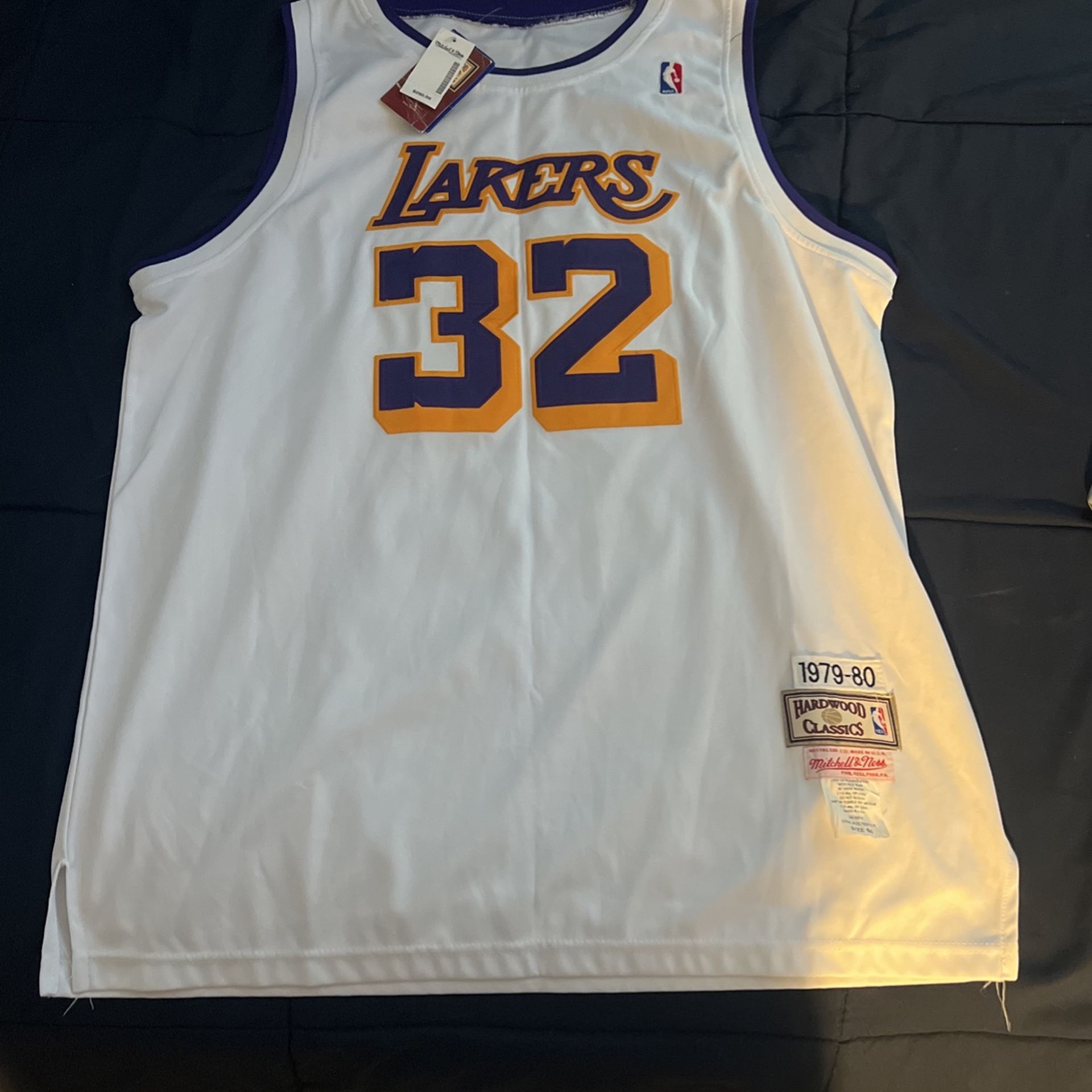 Lakers 1979 80 johnson jersey