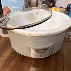 Crockpot 7-Quart Cook & Carry Programmable Slow Cooker — Like New w/ Box