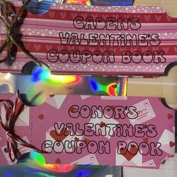 Valentines Day Coupon Book