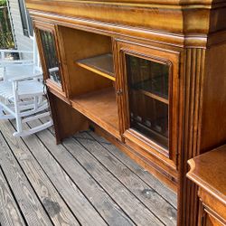 Stanley Credenza With Hutch 