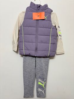Puma Toddler 3-Piece Outfit Set 2T