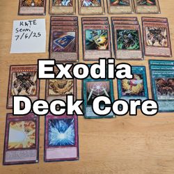 Yu-Gi-Oh Exodia Deck Core 