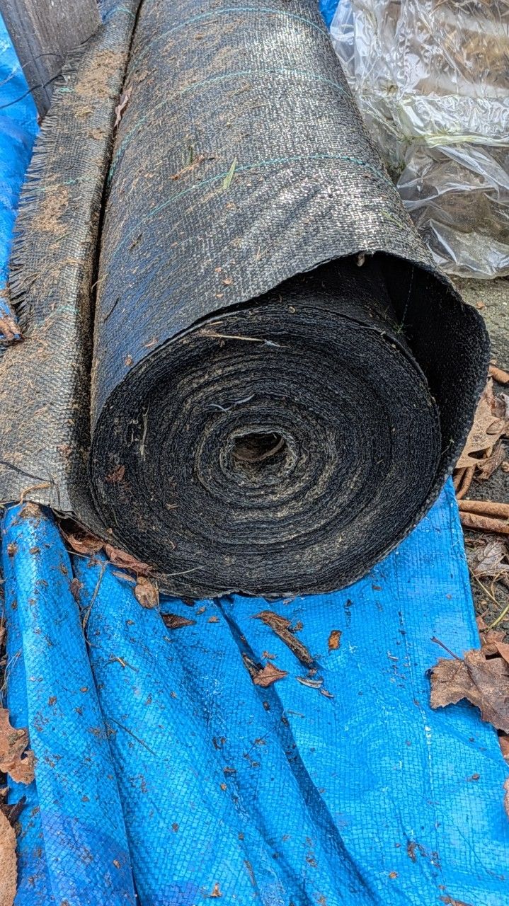 Drip Irrigation Tape AndWeed Barrier Fabric