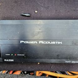 Power Acoustik Amp 