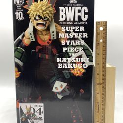 BWCF 10th My Hero Academia MHA  Bakugo Two Dimension Anime Figure Benpretso 