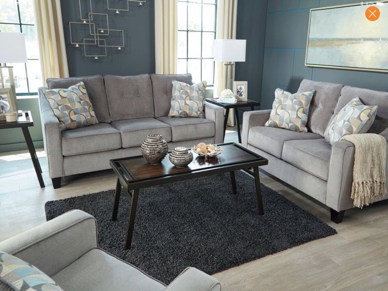 New Sofa & Love Set By Ashley Furniture