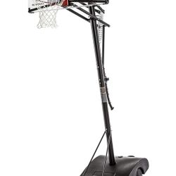 Silverback NXT Portable Adjustable 10ft Outdoor Basketball Hoop - 50" and 54" Basketball Goal Backboard Available - Assembles in 90 Minutes