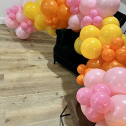 Organic Balloon Garland