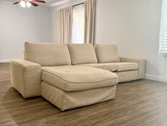 Can deliver property needs space. Sectional w chaise