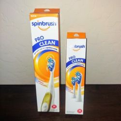 Spin brush Toothbrush & ReplacementHead- $10 For Both- Pick Up Ray And Higley 