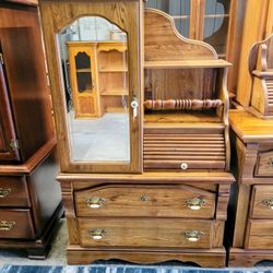 CABINET/ DRESSER WITH MIRROR 
