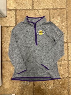 NBA Los Angeles Lakers Size XL Light Weight Sweater Jacket Coat
