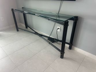 Black Metal Table