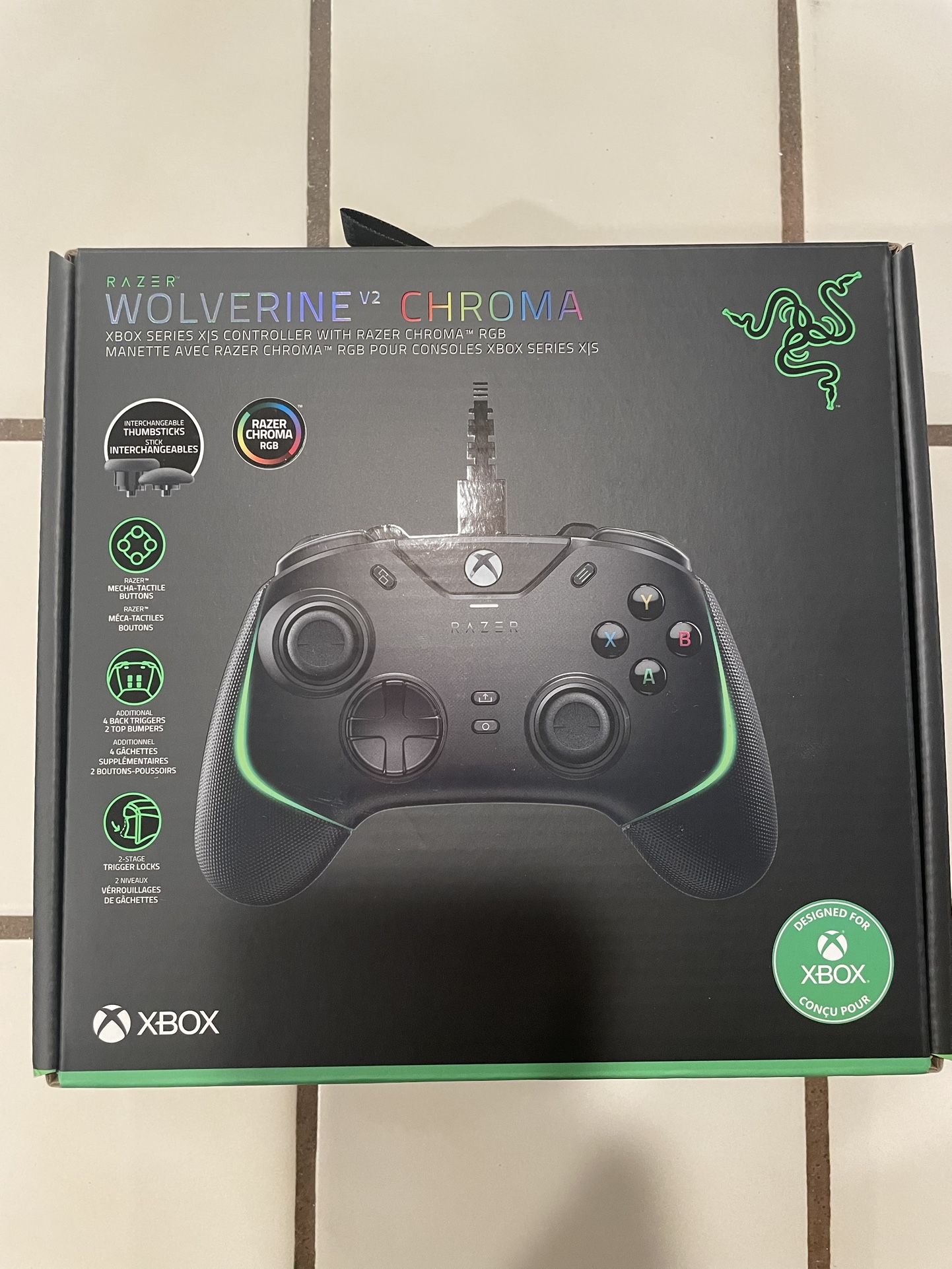Razer Wolverine V2 Chroma Pro Controller 