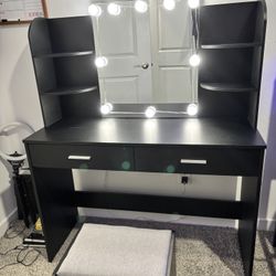 All Black Vanity 
