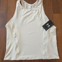 NWT New Under Armour Fitted HeatGear SG Tank Size L Large